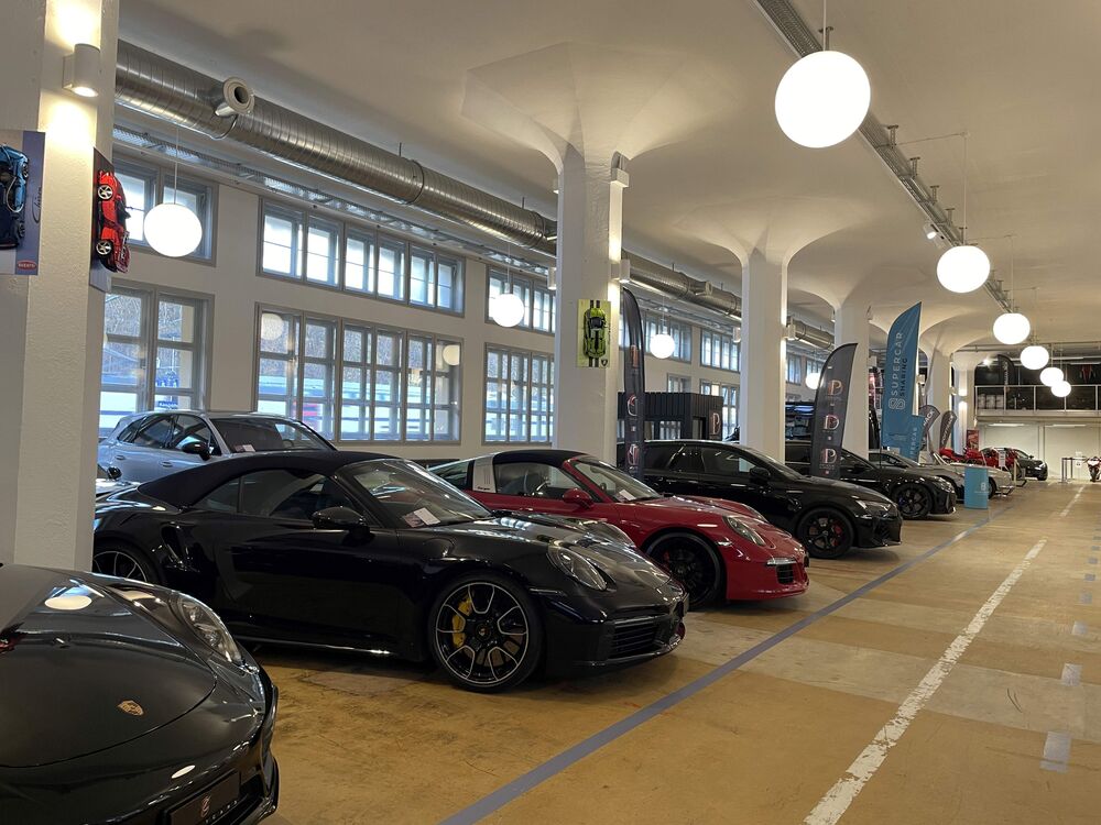 Weishaupt zeigte die WGB 20 am 18.11.2025 in der MOTORWORLD im «The Valley», Kemptthal ZH.